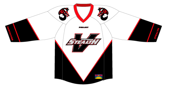 NLL Jersey Vancouver Stealth White-image