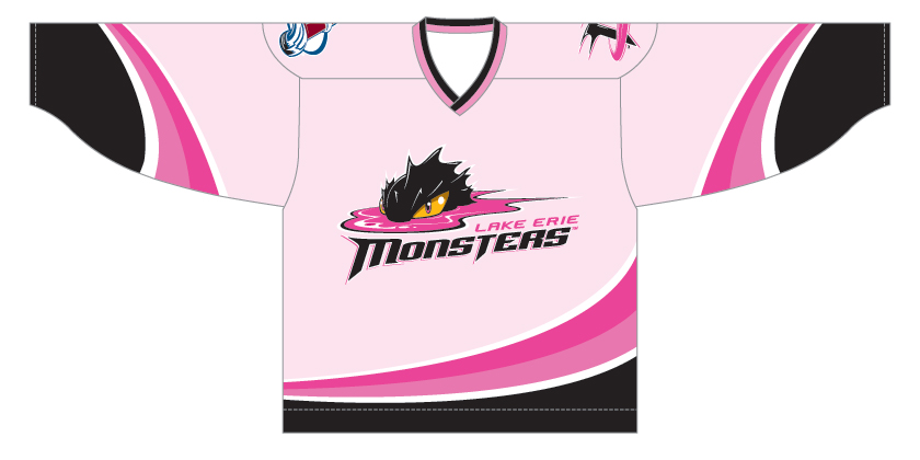 Lake Erie Breast Cancer Jersey Front