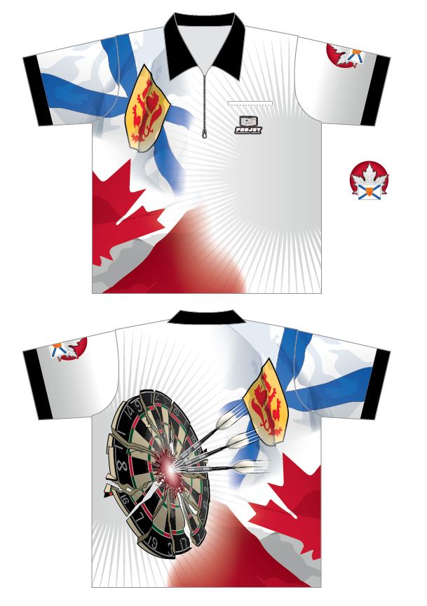 Nova Scotia Dart Shirt - Province of Canada-image